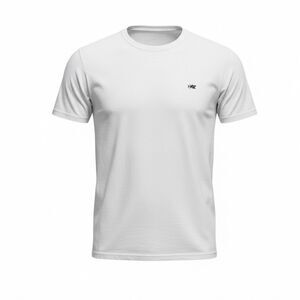 NWT Psycho Tuna Men’s White Short Sleeve Logo Tee Shirt UPF 50+ Quick Dry Size L